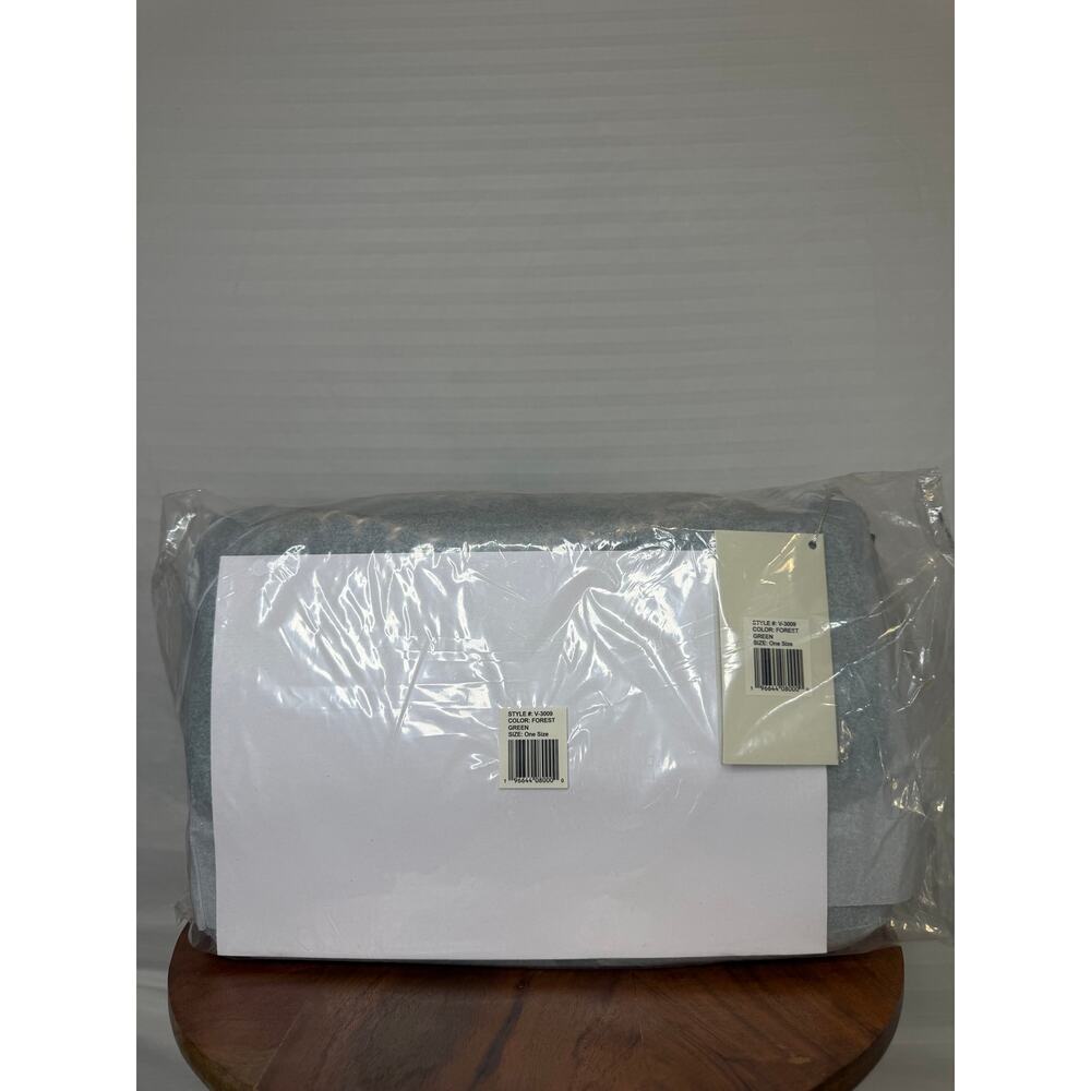 Valentino Orlandi Angel Forest Green Chevron Crossbody NWT Italy - Picture 7 of 7